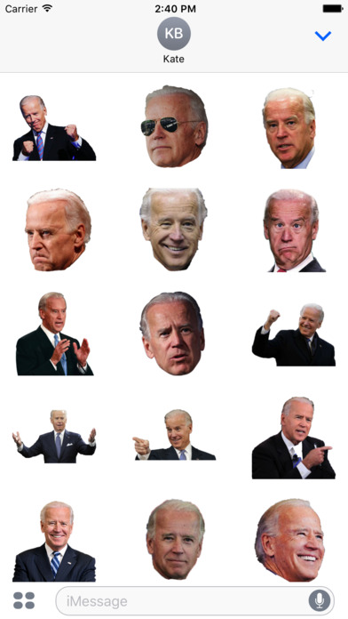 Joe Biden Emoji Stickers screenshot 2