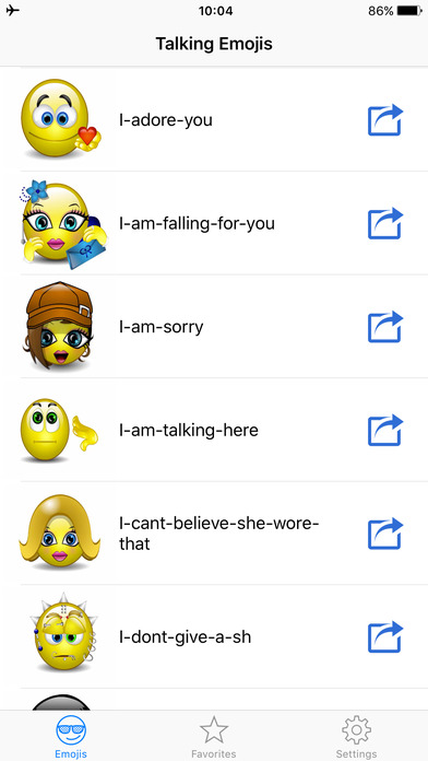 Talking Emoji for Texting screenshot 2
