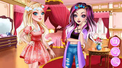 Girlfriends Makeup Party -Princess Room Girl Games screenshot 4