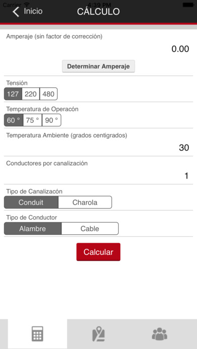 Kobrex cálculos eléctricos screenshot 2