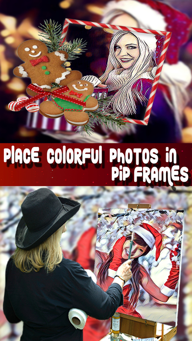 Pip Drop Art Camera- Selfie Collage Image Editor screenshot 4