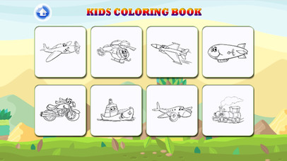 Kids Coloring Books Game screenshot 2
