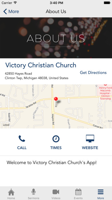 Victory Christian Clinton Twp screenshot 3