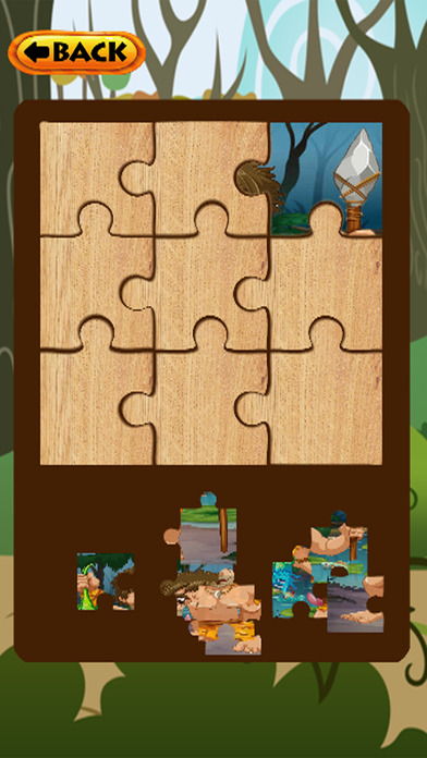 Hero Caveman Games Jigsaw Puzzles Version screenshot 3