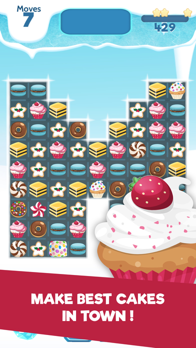 Cake Boss – Match Three Candy Jelly Puzzler screenshot 3