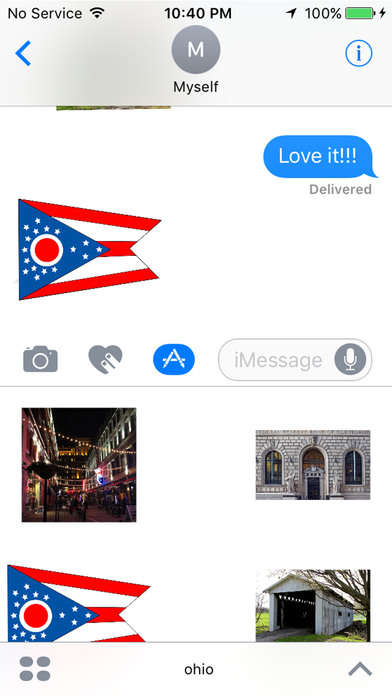 Ohio Stickers for iMessage screenshot 2