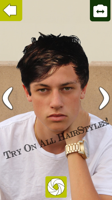 Men HairStyles Pro – Hair Cut Changer Photo Editor screenshot 3