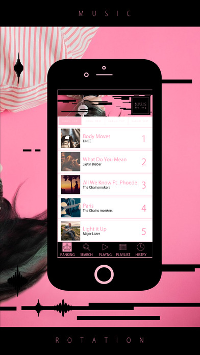 音楽アプリで最新音楽聴き放題！「Music Rotation」 screenshot 2
