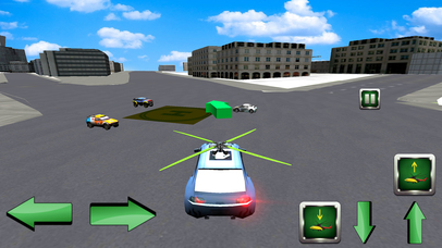 Flying Helli Car Simulator 3d screenshot 4