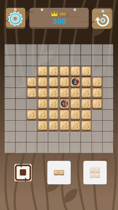 Wooden Block Spiral Nightgate - two dots word YAWG screenshot 4