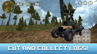 Heavy Logging Harvester Truck Simulator screenshot 2