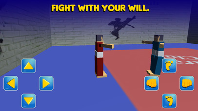 Karate Face Kicker-Ninja Bouncing Soccer Clash War screenshot 2