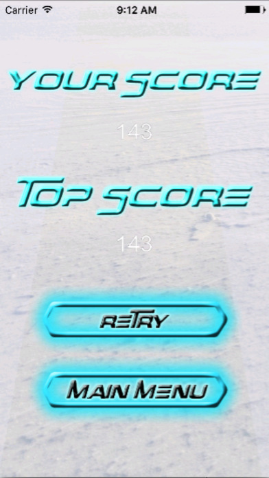 A Buggy Ski Man In The Snow: Cold Drive screenshot 2
