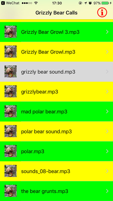 Real Grizzly Bear Hunting Calls & Sounds screenshot 2