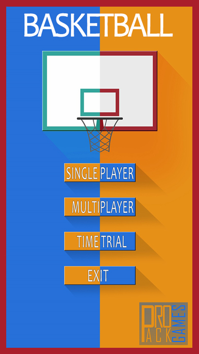 Classic Multiplayer Basketball game: Flick & Throw screenshot 4