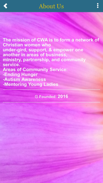 Christian Women Alliance screenshot 2