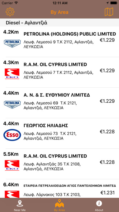 Fuel In Cyprus screenshot 4