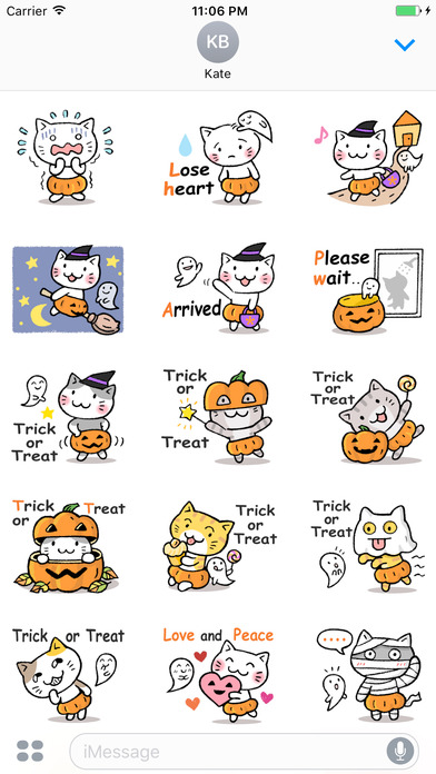 Pumpkin-pant cat and the ghost friend screenshot 2