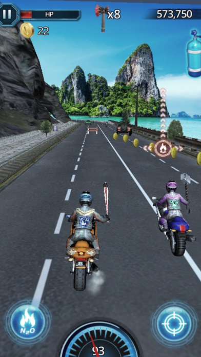 Motorcycle Chicago Highway Racing - 3D Games screenshot 3