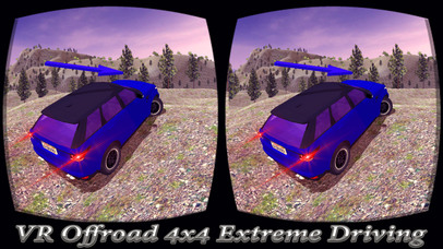VR Offroad 4x4 Extreme Driving Simulator 2017: 3D screenshot 2