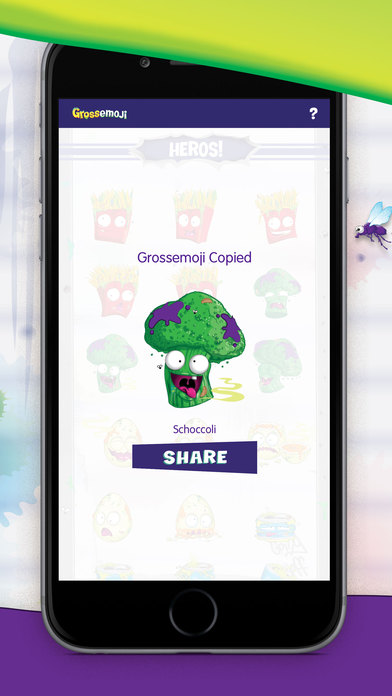 The Grossery Gang Emoji Keyboard - Grossemoji screenshot 3