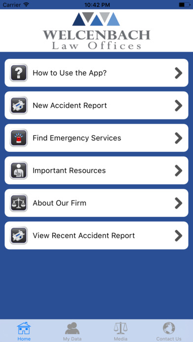 Welcenbach Injury Help App screenshot 2
