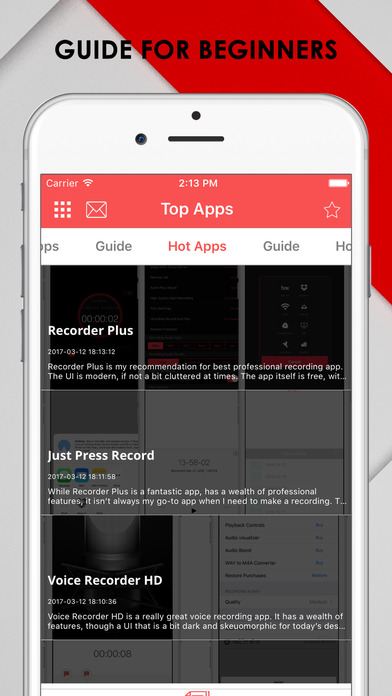 Audio Recorder Apps screenshot 2