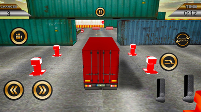 truck shipper parking: severe training simulator screenshot 3