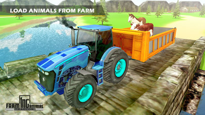 Farming Animal Tractor-The Best Cattle Transporter screenshot 2