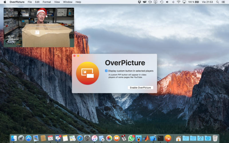OverPicture 1.10 Mac 激活版 - Safari浏览器HTML5格式增强浏览插件