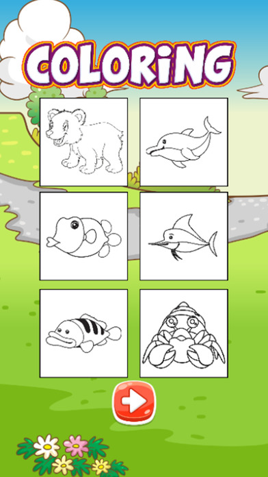 Animals Coloring Pages Kids Girls & Boys screenshot 2