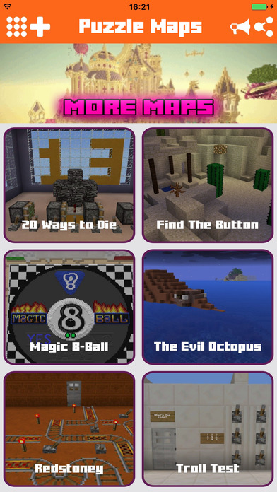 Puzzle Maps for Minecraft PE Pocket Edition screenshot 3