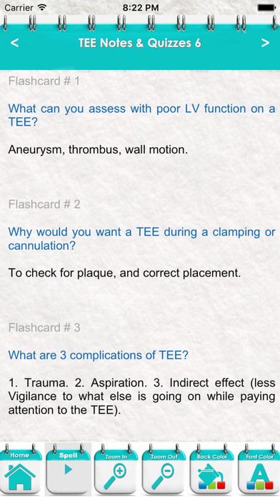 Transesophageal Echocardiography TEE 1100 Quizzes screenshot 4