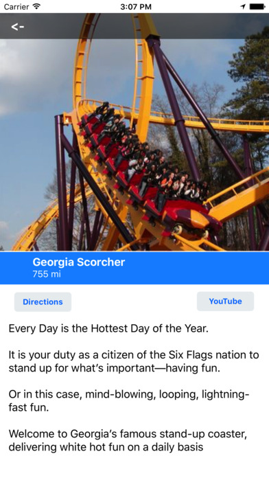 VR Guide: Six Flags Georgia screenshot 2