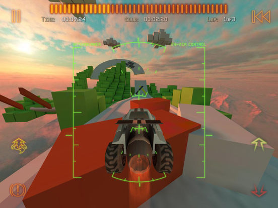 Screenshots of Jet Car Stunts 2 for iPad