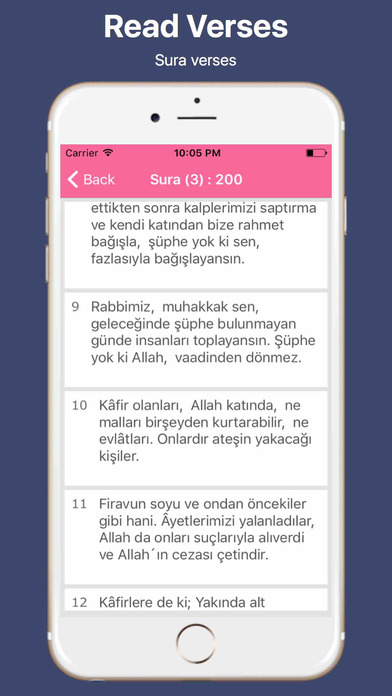 Turkish Quran and Easy Search screenshot 3