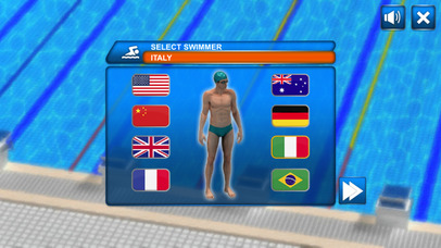 Swimming Competition Game screenshot 2