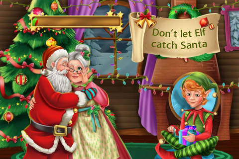 Santa's Xmas Tricks - Sweet Kissing screenshot 2