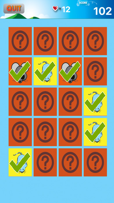 Mouse Mice Matching Key Puzzle for Kids screenshot 2