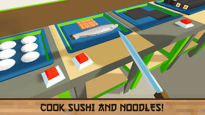 Sushi Chef: Pixel Cooking Simulator screenshot 2