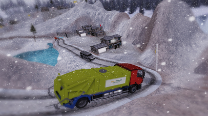 Mountain Off-road Garbage Truck Driving simulator screenshot 3