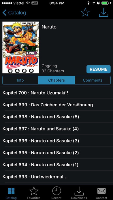 Manga Reader - ROCK MANGA Multi Language Online screenshot 2