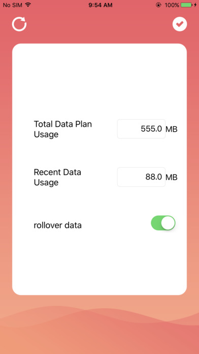 Cellular Data Usage Tracker screenshot 4