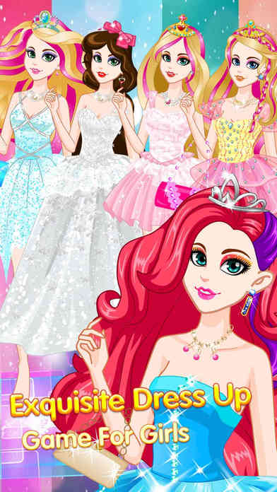 Gorgeous Princess Dress Up - Makeover Girl Games screenshot 2
