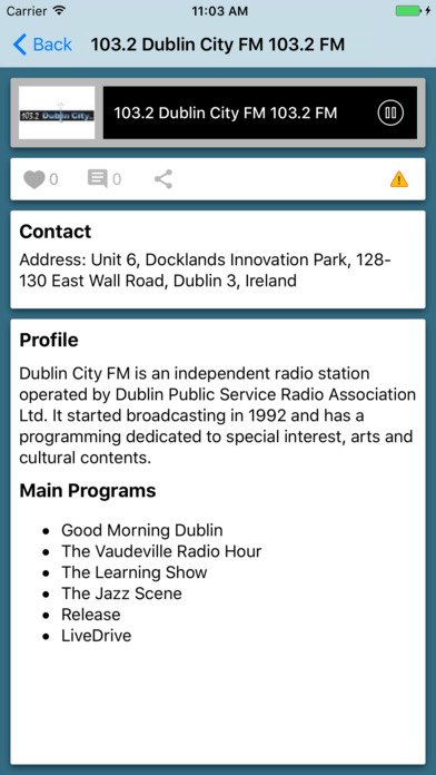 Ireland Radio Online screenshot 2