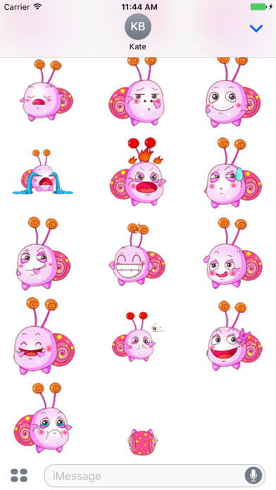 Baby Snails Stickers screenshot 2