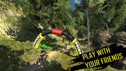 Mtb DownHill Bike: Multiplayer screenshot 2