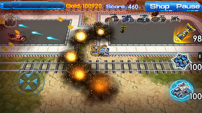 Tank Strike - classic shooting battle action games screenshot 3