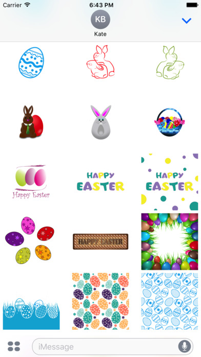 Sticker Easter festival screenshot 4