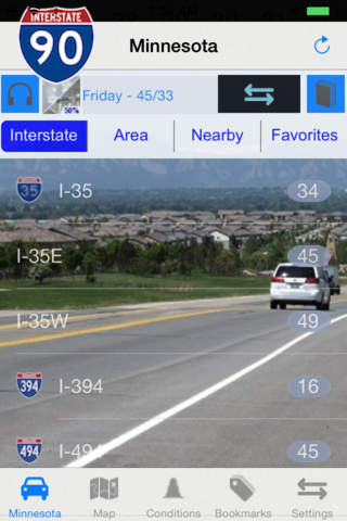 I-90 Road Conditions and Traffic Cameras Pro screenshot 4